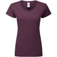 thumbnail image 1 of Fruit Of The Loom Womens Iconic Ringspun Cotton T-Shirt, 1 of 2