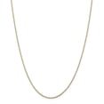 thumbnail image 1 of Collier Chaîne Ropa 14k Or Jaune 20 Pouces 1.1mm Pendentif Charme, 1 of 9