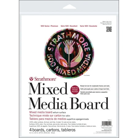 Mix Board - Pro-Art Strathmore Mixed Media Board, 11