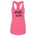 thumbnail image 1 of Little Miss Racerback Tank Women -Image by Shutterstock, Female Small, 1 of 4