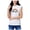 white, variant on Womens Livin' Good Graphic T-Shirt, White, Small