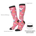 thumbnail image 4 of Yiaed Yoga Unicorn Print Great elasticity Adult Stockings Sports socks for Men and Women, 4 of 6