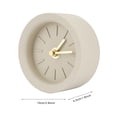 thumbnail image 1 of Reloj de mesa, reloj de cemento y hormigón, reloj despertador silencioso, reloj de hormigón diseñado a medida, 1 of 10