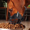 thumbnail image 3 of Dog Muzzle, Basket Breathable Silicone Dog Muzzle For Anti-barking And Anti-chewing For Small, Medium, Large Dogs, Stop Biting, Barking And Chewing _jiue, 3 of 5