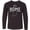 AB-Black, variant on Inktastic It's Home- State of Indiana Outline Long Sleeve Youth T-Shirt