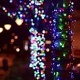thumbnail image 1 of LED al aire libre a prueba de agua del árbol de Navidad solar de control remoto USB recargable cadena de luces de la cadena de luces de color blanco cálido Jardín Proyecto de Patio Decoració, 1 of 4