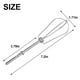 thumbnail image 3 of Batidora de mano W10490648 Turbo para KitchenAid. Reemplaza KHM2B AP5644233, 3 of 8