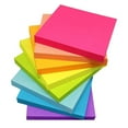 thumbnail image 1 of 8 Pack Sticky Notes 3x3Inches Colors Self Stick Pads Easy To Post For Home Notebook 100 Sheets/pad, 1 of 9