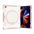 thumbnail image 4 of Dteck Case for iPad Pro 12.9 inch 6th 5th 4th 3rd Gen,Shockproof Rubber Case Heavy Duty Silicone Rugged Kickstand Protective Cover for iPad Pro 12.9" 2022/2021/2020/2018,Pink, 4 of 8