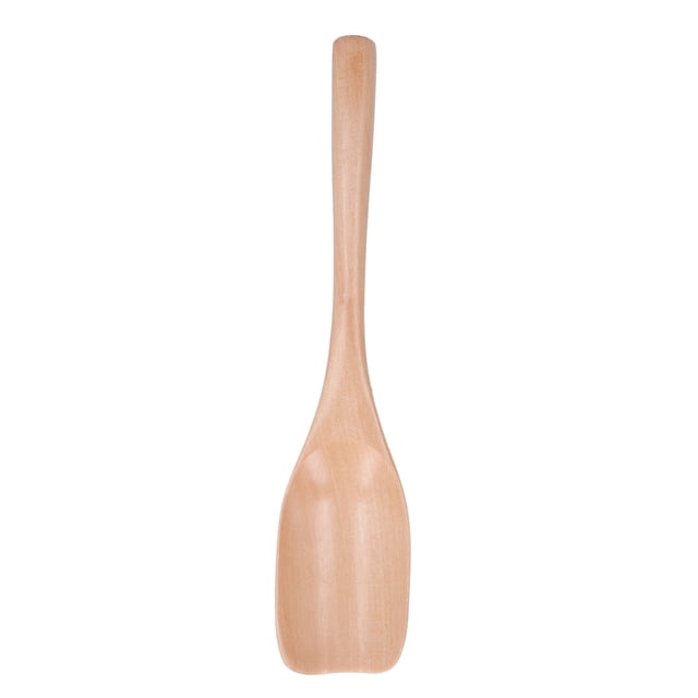 FLAMEEN Wooden Spoon,Cooking Spoon,Wooden Spoon Children Ice Cream Spoon Cooking Dessert Spoon Kitchen Utensil For Household