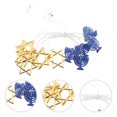 thumbnail image 3 of Hanukkah Star String Light Battery Fairy Light Hanukkah Decoración de la fiesta, 3 of 8