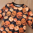 thumbnail image 4 of GCETTIC Baby and Kids' Sibling Matching Halloween and Holiday Pajama Sets, Cotton Size 1-2 Years, 4 of 4