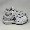 thumbnail image 3 of New Balance 336 Shoes Mens 9 4E Wide White Gray Leather Walking Sneakers, 3 of 6