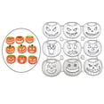 thumbnail image 3 of Halloween Calabaza Metal Repujado Die Cut Set Scrapbook DIY Álbum Sunnimix Molde de troqueles de corte, 3 of 8
