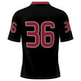 thumbnail image 3 of Youth GameDay Greats #36 Black Harvard Crimson Football Jersey, 3 of 4