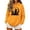 T-Orange halloween costumes for women, variant on DIOAZUD Women's Halloween Sweatshirts Plus Size Witch Print Pullover Hoodies Soft Classic Long Sleeve Shirt Tops Halloween Costumes