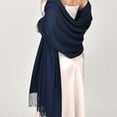 thumbnail image 5 of Fewfanhot Shawl Wraps for Women Large Fall Winter Scarf Soft Shawls and Wraps for Evening Dresses Shawl for Wedding, 5 of 6