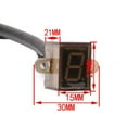 thumbnail image 3 of Universal LED Blue Motorcycle Gear Indicator 0-6 Speed Shift Clutch Lever Gauge, 3 of 11