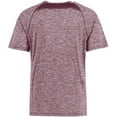 thumbnail image 2 of Holloway Sportswear M Electrify Coolcore® Tee Maroon Heather 222571, 2 of 5