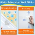 thumbnail image 3 of Aippl Electrostatic Wall Protective Film, Clear Wall Protector Removable Contact Paper, Transparent Static Cling, Plastic Wall Protector from Chair Back, Furniture,Door (17.7X196.8 Inches), 3 of 8
