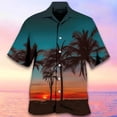 thumbnail image 4 of Camisas hawaianas para hombre, estampado tribal de árbol de coco en 3D, ropa para hombre, ropa deportiva holgada de gran tamaño, camisa de manga corta de diseñador callejero, 4 of 4
