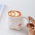 thumbnail image 4 of Copa Cerámica Creativa 320 Ml Tazas en Forma Vientre para El (apunte Al Vientre), 4 of 9