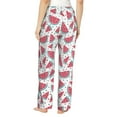 thumbnail image 3 of Xecao Watermelon Women's Straight Lounge Pajama Pants: The Epitome of Relaxed Sleepwear, 3 of 9