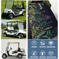 thumbnail image 6 of Charming Flowers Pattern Golf Cart Bench Cover 51"x31" for EZGO Yamaha Club Car Microfiber Fabric Seat Cover Enhances Cart Look, 6 of 8