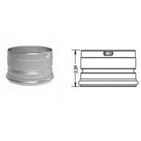 DuraVent 4PVP-CO1 4 in. PelletVent Pro Clean-Out Tee Cap