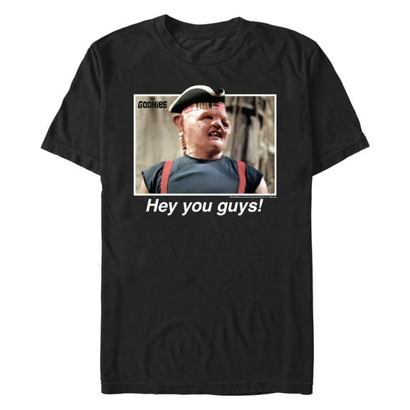 Men's The Goonies Sloth Hey You Guys Photo Graphic T-Shirt