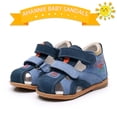 thumbnail image 6 of Ahannie Infant Boys Girls Genuine Leather Sandals with Arch Support,Unisex Baby Closed Toe Summer First Walkers Shoes(Infant/Toddler), 6 of 7