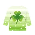thumbnail image 5 of Posijego Kids Toddler St Patricks Day Shirts 3/4 Sleeve Tops Girls Clover Graphic Tees Summer Casual T-Shirts, 5 of 6