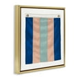 thumbnail image 4 of Stupell Industries Striped Nautical Flag Nautical & Beach Painting Gold Floater Framed Canvas Art Print Wall Art, 25 x 25, 4 of 10
