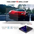 thumbnail image 4 of H96 Mini V8 Rk3228a 4k Smart Tv Box with Infrared Remote Control Support 1080p Wifi Quad Core AU Plug 2+16gb, 4 of 4