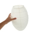 thumbnail image 3 of LOLIPPYY Paper Lamp Shade: Foldable Paper Lantern Lampshade Oval Hanging Light Shade Pendant Lamp Cover for Home Bedroom and Party Decor, 3 of 7