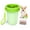 GREEN, variant on Qianruida Dog Paw Washer Dog Paw Cleaner Cup with Two Absorbent Towels Complete Cleaning of the Dog's Feet (Medium, Blue)