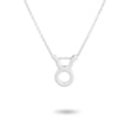 thumbnail image 2 of Xingzhi Constellation Theme Friendship Necklace Creative Comfortable Ins Exquisite Durable Rust-proof Lightweight Fashion Accessory Taurus Silver, 2 of 6