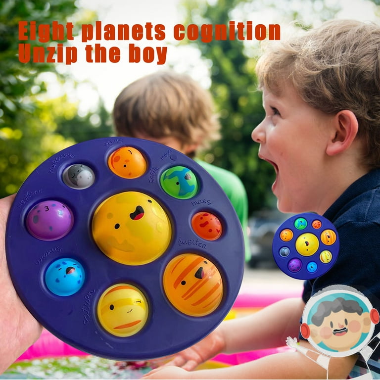 Pop It Space Solar System Toy – Air Zoo