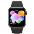 thumbnail image 3 of Smartwatch Fralugio Reloj Inteligente Full Touch T500 Monitores de Ejercicio Negro Lujo, 3 of 3