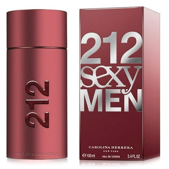 Loción Carolina Herrera 212 Sexy Men Caballero Eau de Toilette 100 ml
