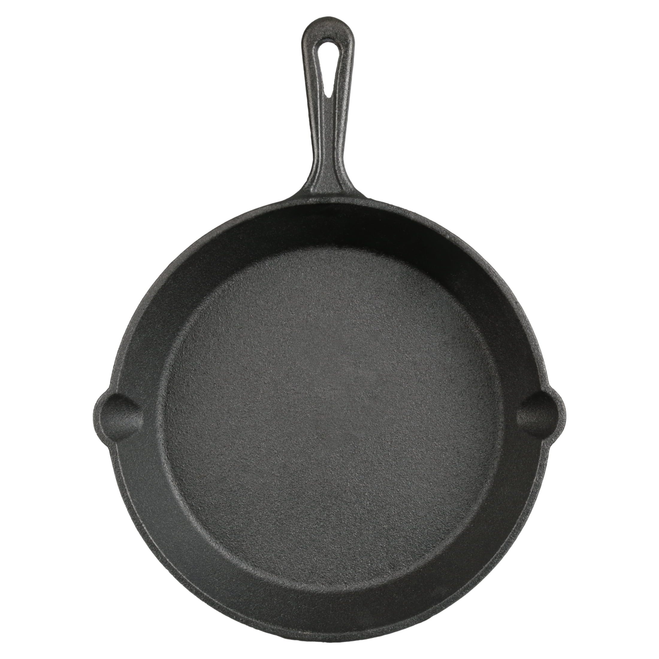 Ozark Trail 12 Lightweight Cast Iron Skillet with Collapsible Silicone Handle, Size: 12 inch