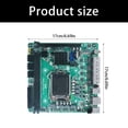 thumbnail image 5 of Yammee Mini ITX Servers Board Motherboards With 8 SATA3.0 4x1226V Ethernet Port, 5 of 8