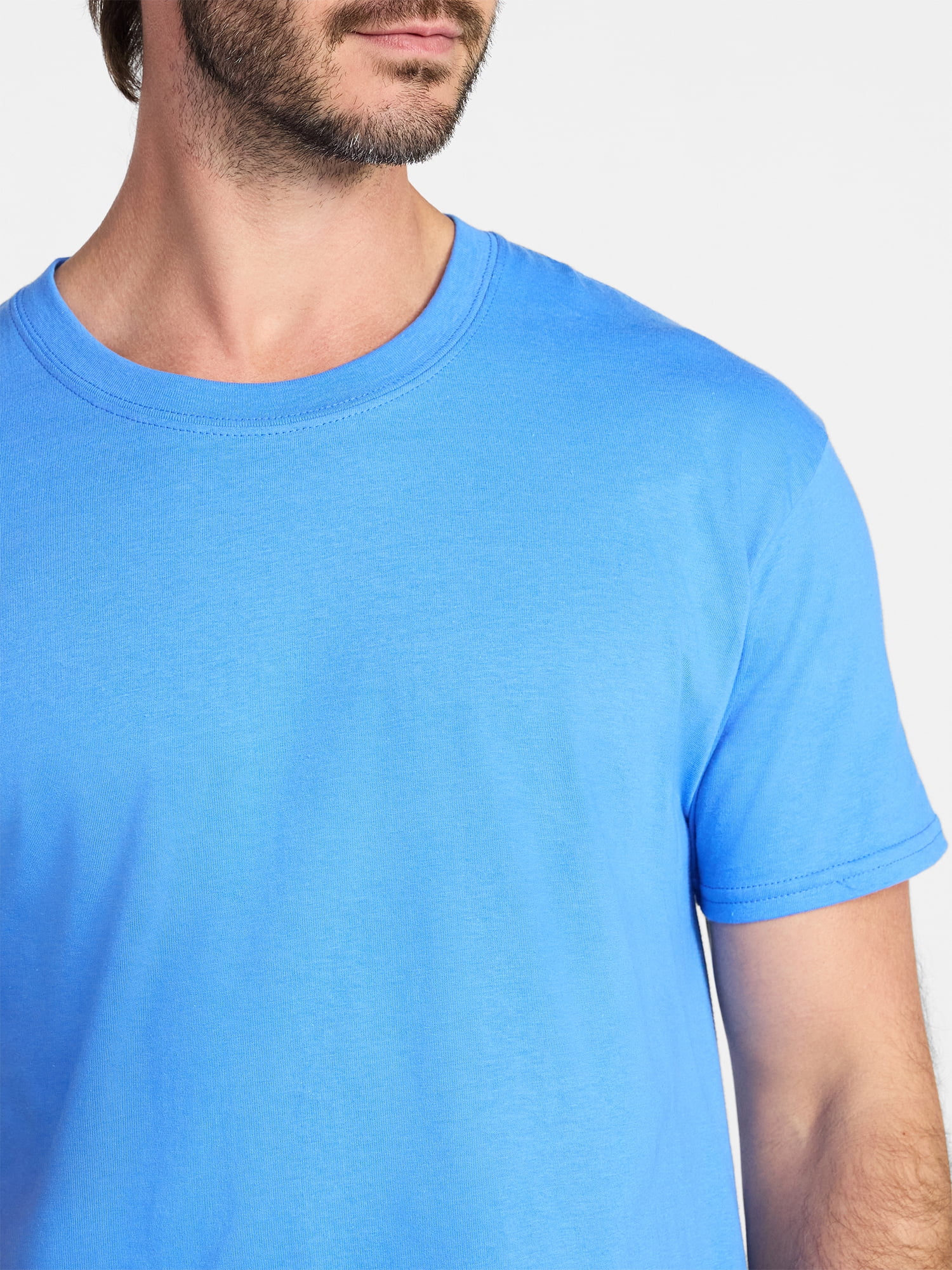 Athletic Works Men's and Big Men's Cotton Active Tee with Short Sleeves, Sizes XS-5XLT
