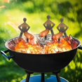 thumbnail image 2 of Stainless Steel BBQ Sausage Rack, Hot Dog Grill, Stainless Steel Grill, Fun BBQ, BBQ Gift, Novelty Hot Dogs for Men, Good for Party, Birthday (2 Piece, 2 of 4