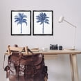 thumbnail image 2 of Stupell Industries Modern Brushed Palm Trees Landscape & Nature Painting Black Floater Framed Canvas Art Print Wall Art, 17 x 21, Set of 2, 2 of 9