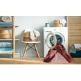 thumbnail image 2 of Ahgly Company Machine Washable Indoor Square Transitional Saffron Red Area Rugs, 5' Square, 2 of 7