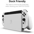 thumbnail image 4 of NeoGrip Bundle: an Ergonomic Grip Hard Shell with Replaceable Grips [to fit All Hands Sizes] for Nintendo Switch OLED and Regular Model, 4 of 4