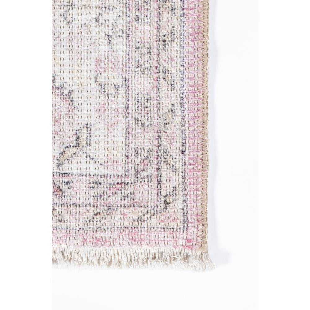 Momeni Helena Machine Made Polyester, Cotton And Jute Pink Area Rug 2' x 3'