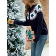 thumbnail image 4 of LUBOT New Ugly Christmas Cardigan Sweaters for Women, 4 of 7