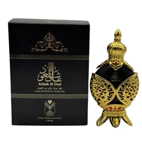 Aceite de perfume concentrado Perfume Almas Ashek Al Oud, 30 ml, unisex